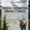 Sponsoring the state fair's Grand Champion Junior Female