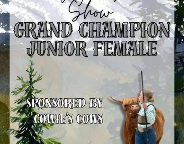 Sponsoring the state fair's Grand Champion Junior Female